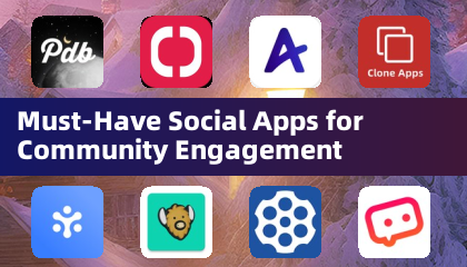 커뮤니티 참여를 위한 필수 소셜 앱