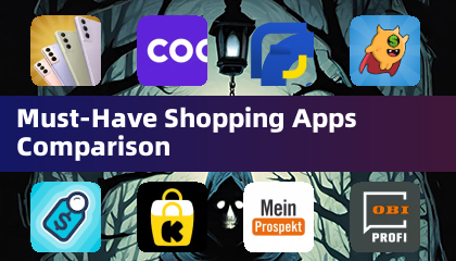Must-Have Shopping Apps Comparison