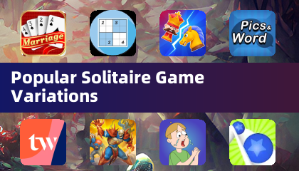 Popular Solitaire Game Variations