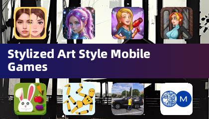 卡通艺术风格手机游戏