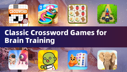 뇌 훈련을 위한 클래식 크로스워드 게임