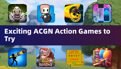 Juegos de acción ACGN emocionantes para probar