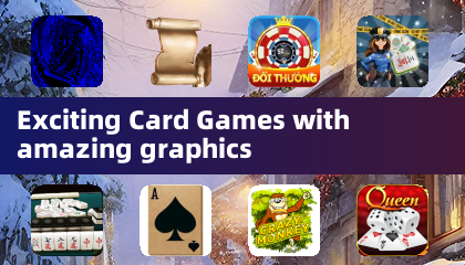 매우 흥미로운 카드 게임, 놀라운 그래픽과 함께