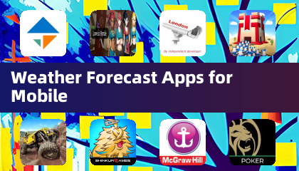 移动设备天气预报应用程序