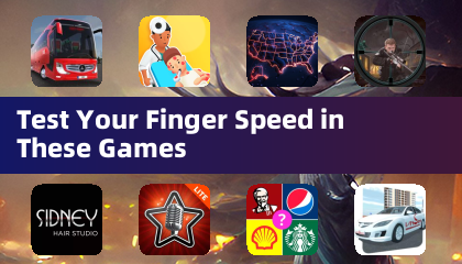 이 게임들에서 손가락 반응 속도를 시험해 보세요