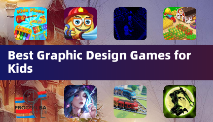 아이들을 위한 최고의 그래픽 디자인 게임