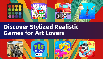 Découvrez des jeux stylisés et réalistes pour les amateurs d'art