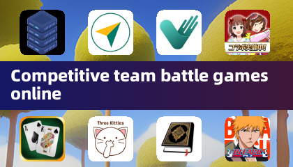 Wettbewerbsorientierte Online-Team-Schlachten-Spiele