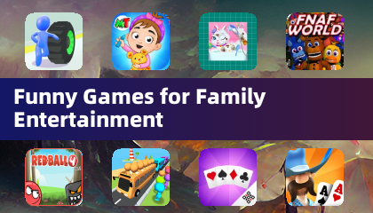 Jeux drôles pour le divertissement familial