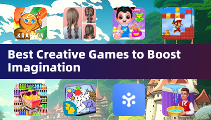 Meilleux jeux créatifs pour stimuler l'imagination